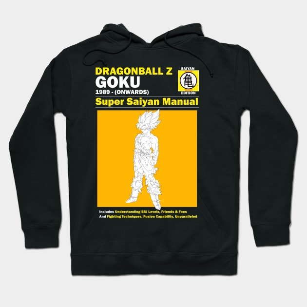 Goku Manual Hoodie by Dori